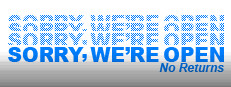 Sorry We're Open