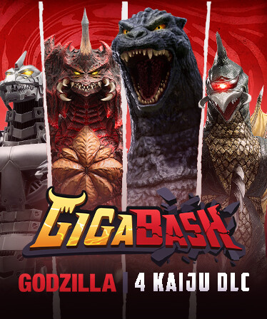 GigaBash - Godzilla 4 Kaiju Pack