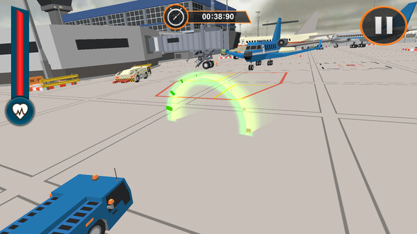 Скриншот из Aircraft Pushback Simulator