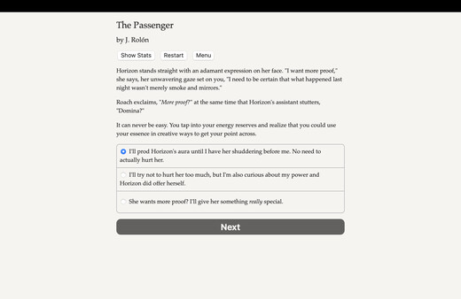 Скриншот из The Passenger