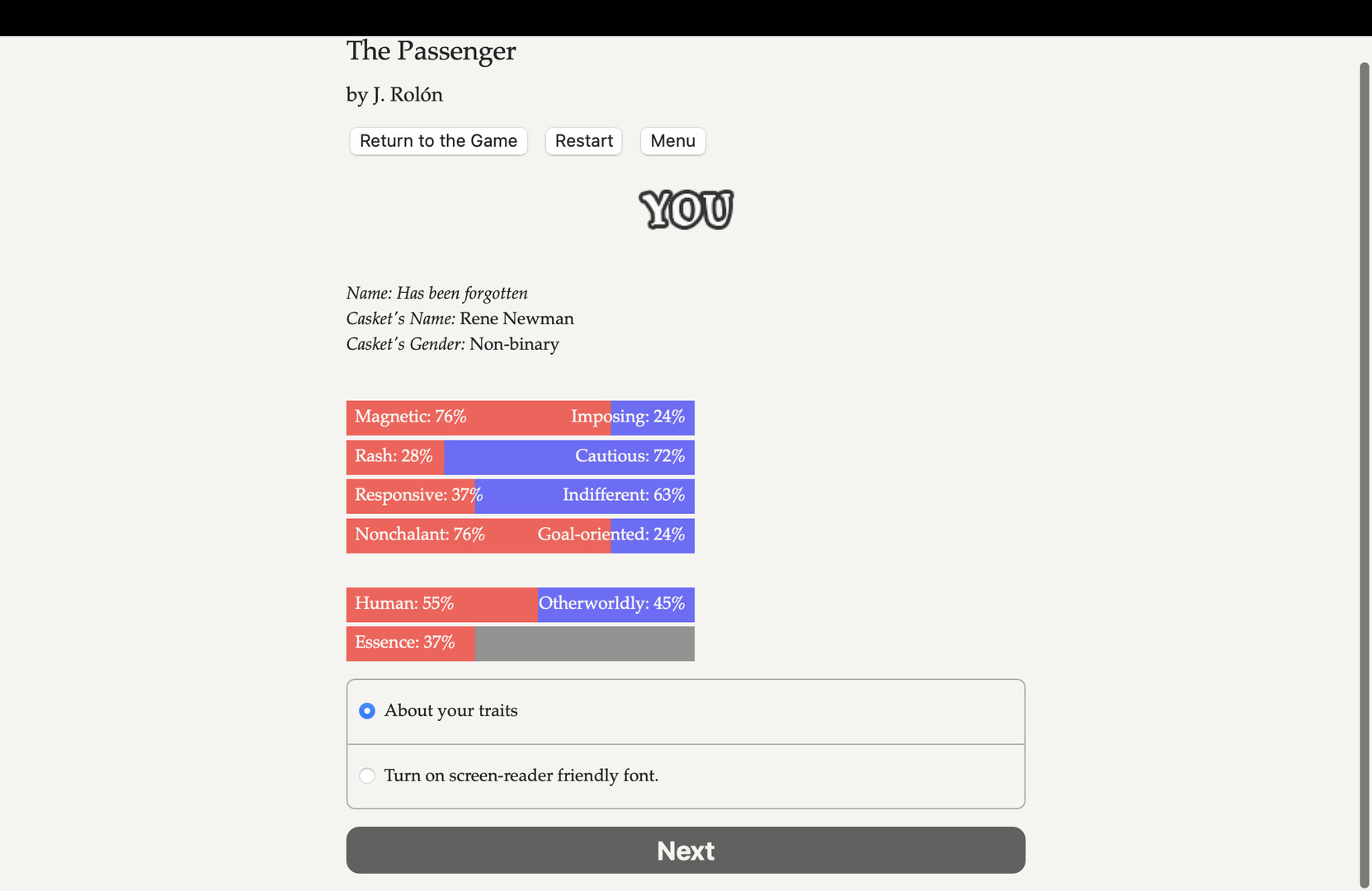 The Passenger Demo #3