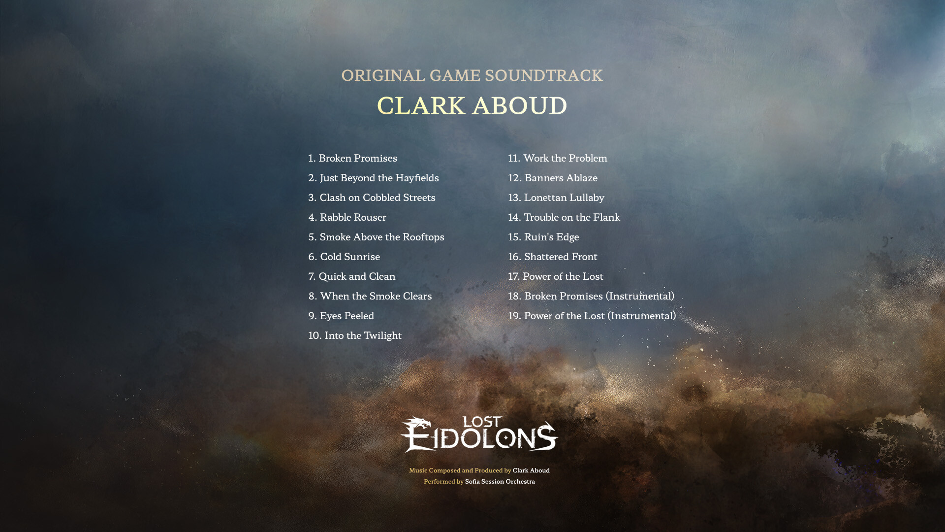 Lost Eidolons - Original Soundtrack #2