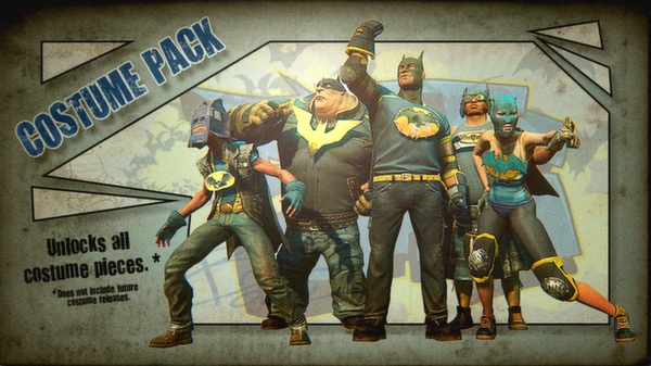 скриншот Gotham City Impostors Free to Play: Dress-Up Pack 1