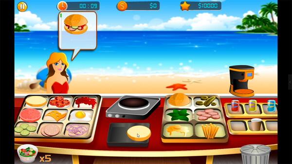 Скриншот из Beach Restaurant