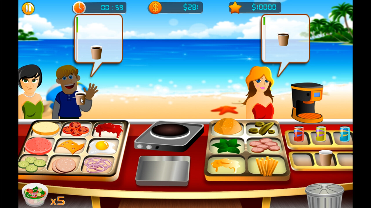 Beach Restaurant screenshot screenshot 1