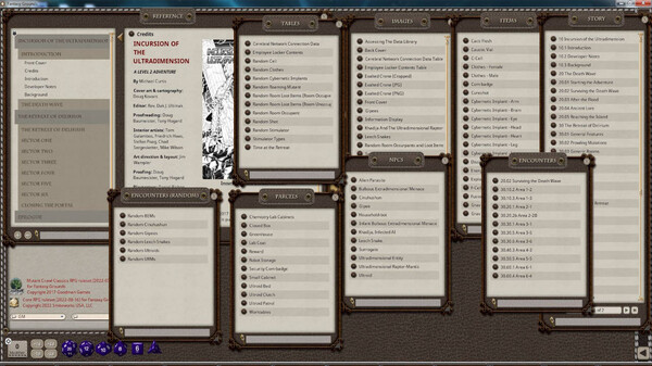 Fantasy Grounds - Mutant Crawl Classics #3: Incursion of the Ultradimension Fantasy Grounds - Mutant Crawl Classics #3: Incursion of the Ultradimension
