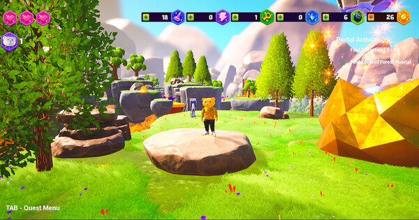 Rich Teddy Adventure game for windows Pc 1