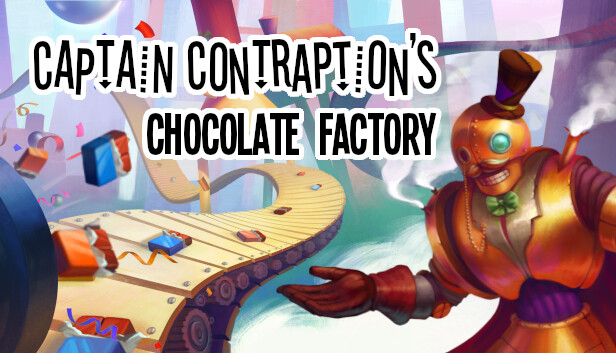 Imagen de la cápsula de "Captain Contraption's Chocolate Factory" que utilizó RoboStreamer para las transmisiones en Steam