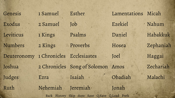 The Bible game for windows Pc 1