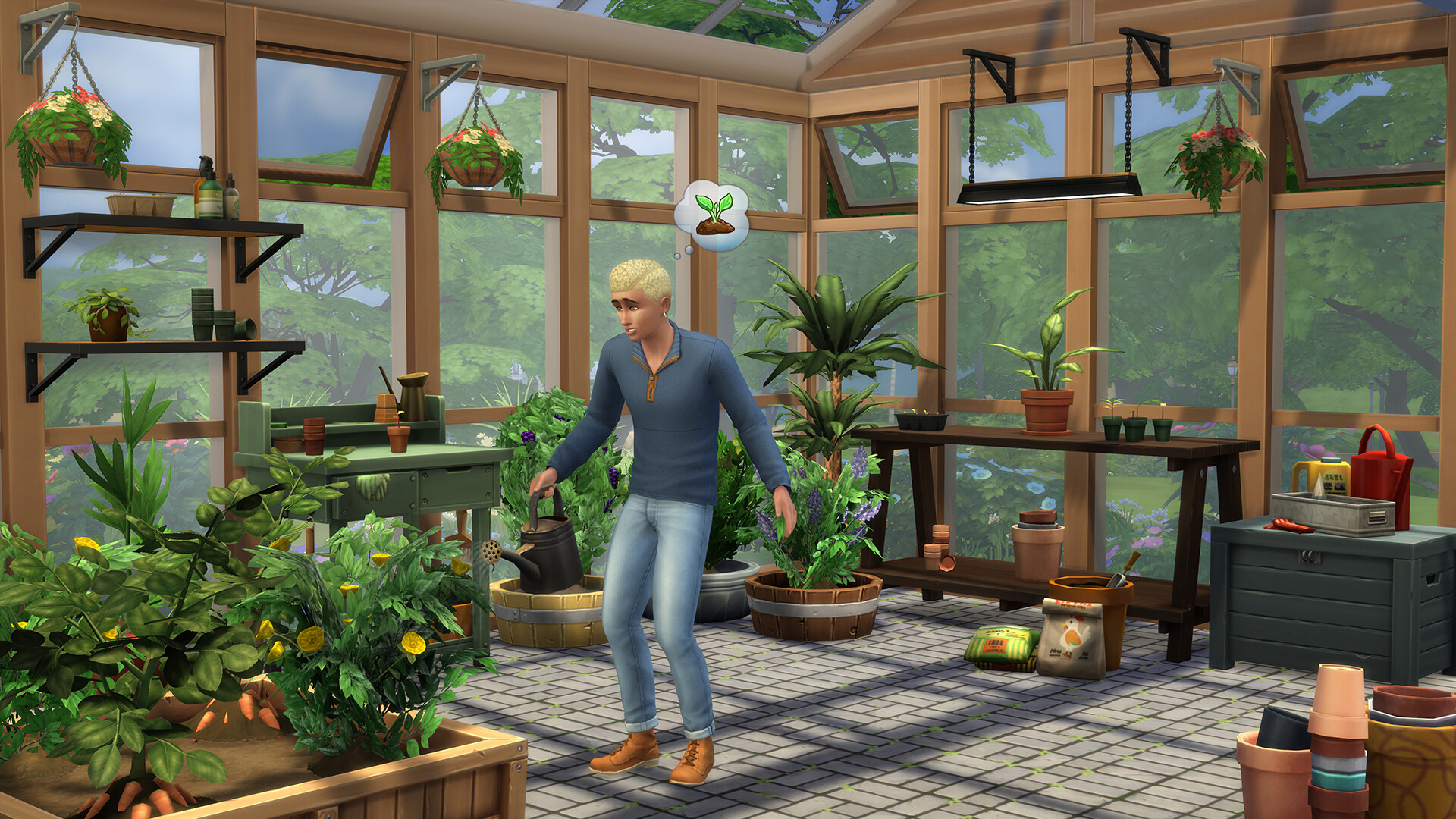 The Sims™ 4 Greenhouse Haven Kit Featured Screenshot #1