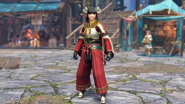 Monster Hunter Rise - "Minoto" Hunter layered armor set for steam Monster Hunter Rise - "Minoto" Hunter layered armor set for steam