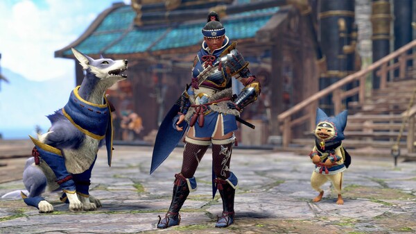 Monster Hunter Rise - "Model Walk" gesture set