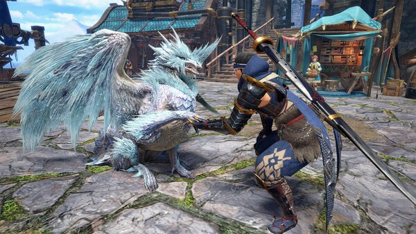 Monster Hunter Rise - "Velkhana Costume" Palamute layered armor set for steam Monster Hunter Rise - "Velkhana Costume" Palamute layered armor set for steam
