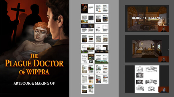 The Plague Doctor of Wippra - Artbook The Plague Doctor of Wippra - Artbook