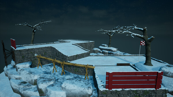 Golfing In Aether - Winter