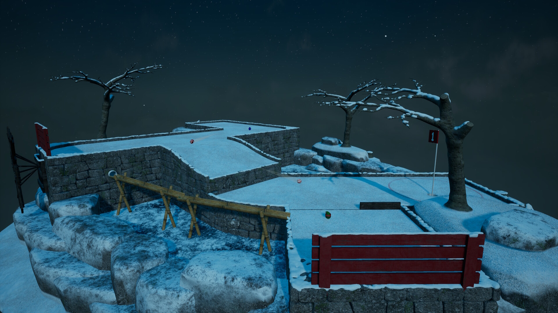 Golfing In Aether - Winter Featured Screenshot #1