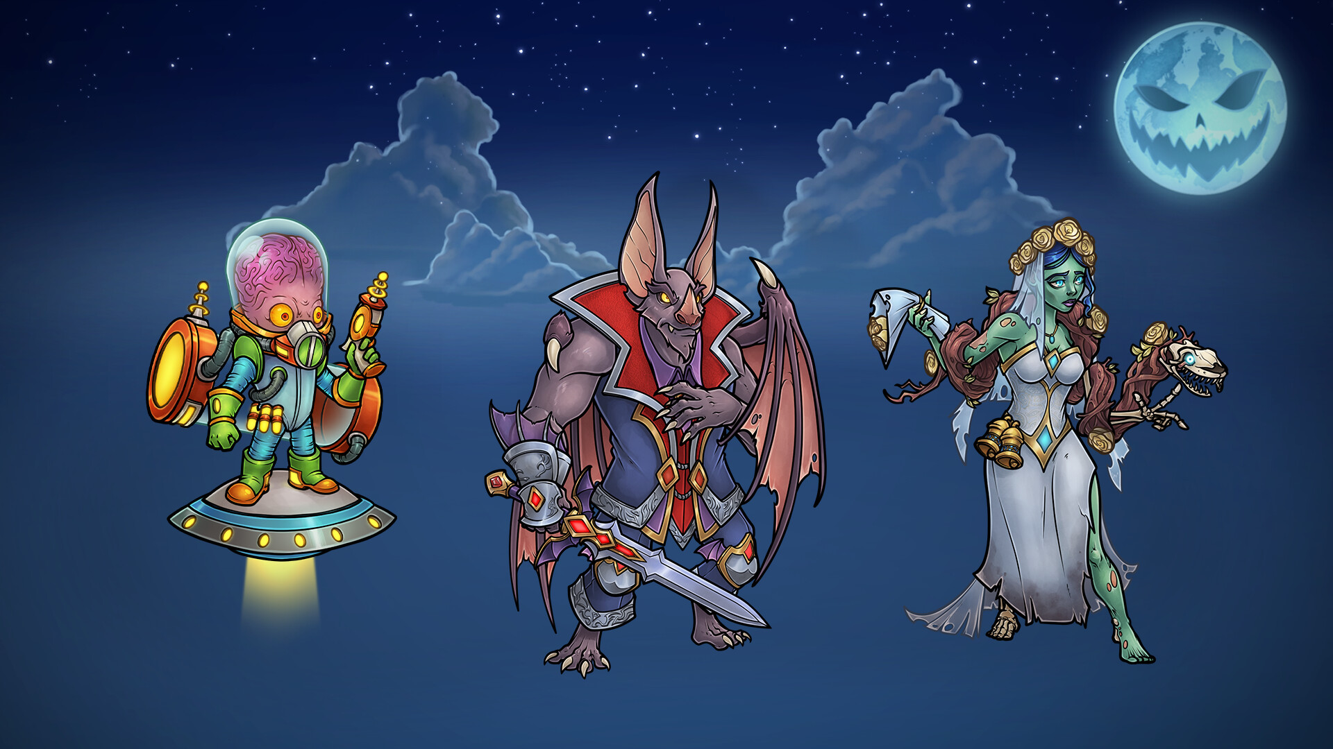 Across The Obelisk: Spooky Night in Senenthia #0