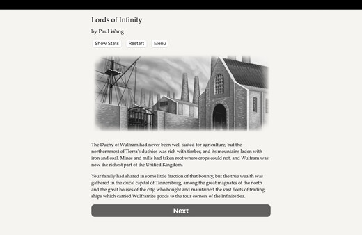 Скриншот из Lords of Infinity