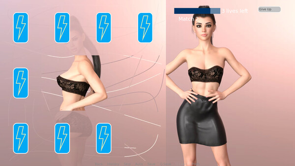 Strip n Play with Valerie game for windows Pc 1