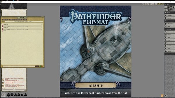 Fantasy Grounds - Pathfinder RPG - Pathfinder Flip-Mat - Airship Fantasy Grounds - Pathfinder RPG - Pathfinder Flip-Mat - Airship