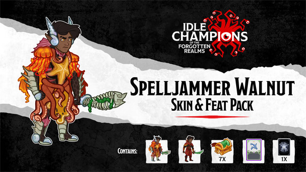 Idle Champions - Spelljammer Walnut Skin & Feat Pack