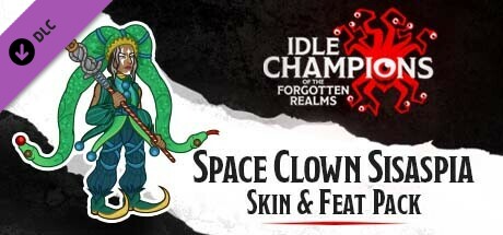 idle champions - space clown sisaspia skin & feat pack thumbnail