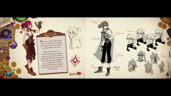 Potionomics - Artbook for steam Potionomics - Artbook for steam