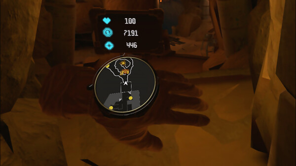 The secret pyramid VR game for Linux 1