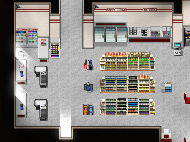 RPG Maker MV - KR Transportation Station - Cars Trucks and Gas Tileset #5