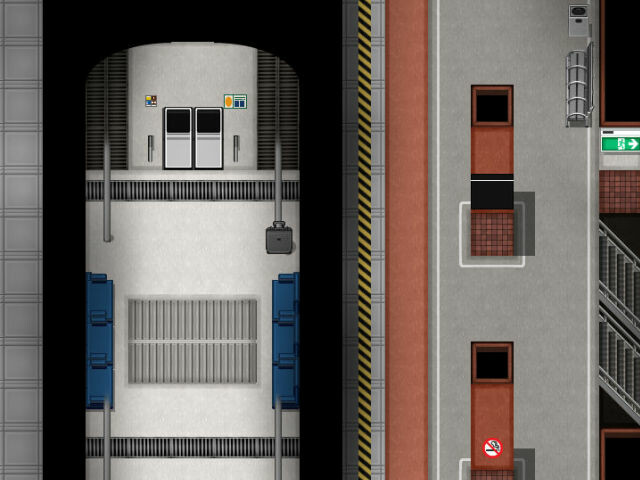 RPG Maker MZ - KR Transportation Station - Subway and Train Tileset #3