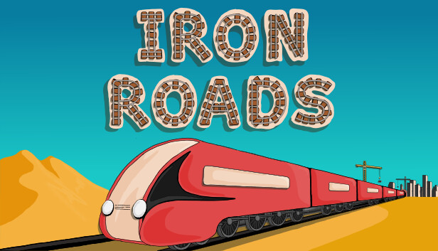 Iron roads. Red Iron Road poster.