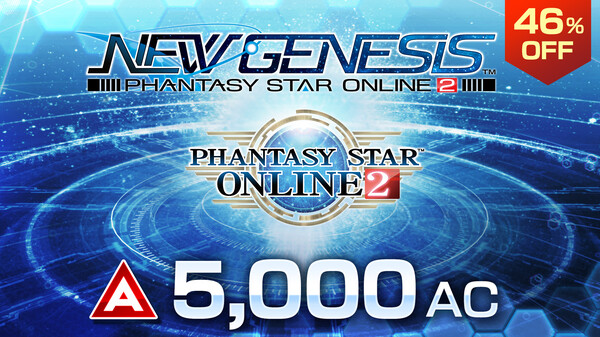 Phantasy Star Online 2 New Genesis - [LIMITED SALE] 5000AC Exchange Ticket