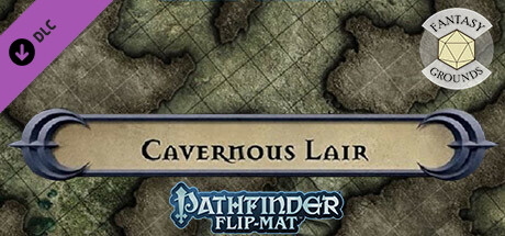 Fantasy Grounds - Pathfinder RPG - Pathfinder Flip-Mat - Cavernous Lair