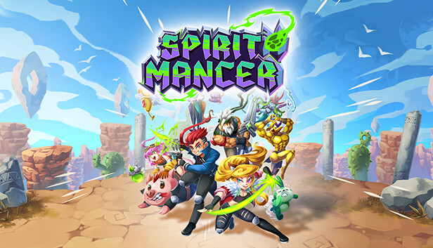 Imagen de la cápsula de "Spirit Mancer" que utilizó RoboStreamer para las transmisiones en Steam