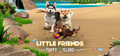 Little Friends: Puppy Island Cover Image