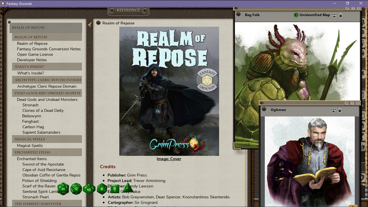 Fantasy Grounds - Realm of Repose #0