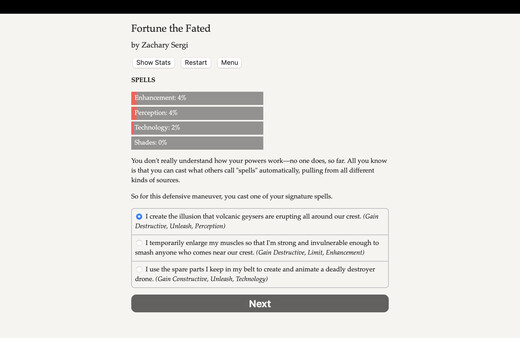 FORTUNE the FATED game for Linux 1