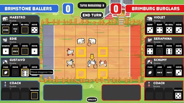 Скриншот из Dicey Birdball