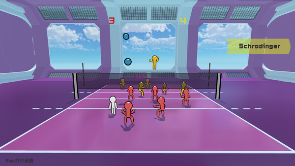 Volley Court game for windows Pc 1
