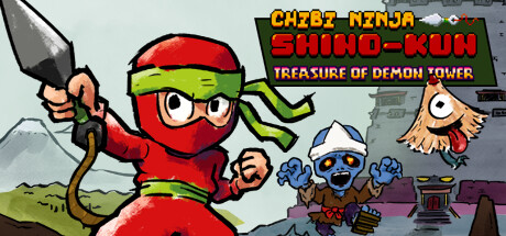 Chibi Ninja Shino-kun: Treasure of Demon Tower Cover Image