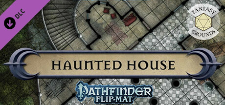 Fantasy Grounds - Pathfinder RPG - Pathfinder Flip-Mat Haunted House
