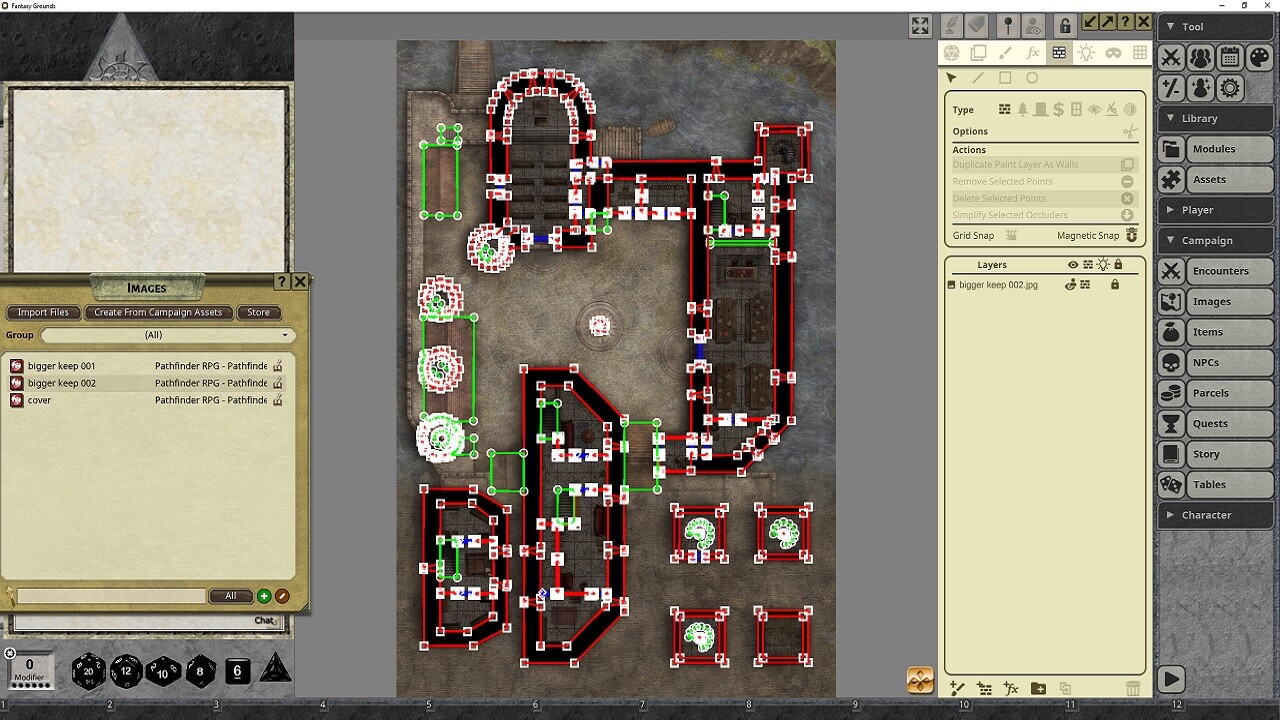 Fantasy Grounds - Pathfinder RPG - Pathfinder Flip-Mat - Bigger Keep on ...