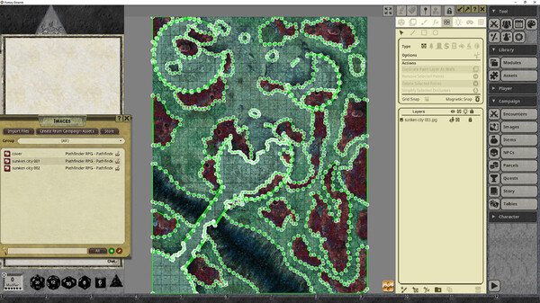 Fantasy Grounds - Pathfinder RPG - Pathfinder Flip-Mat - Sunken City Fantasy Grounds - Pathfinder RPG - Pathfinder Flip-Mat - Sunken City