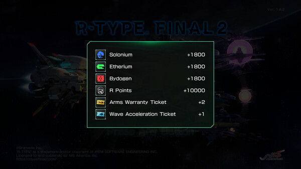 R-Type Final 2 - New Pilot Support Pack for steam R-Type Final 2 - New Pilot Support Pack for steam