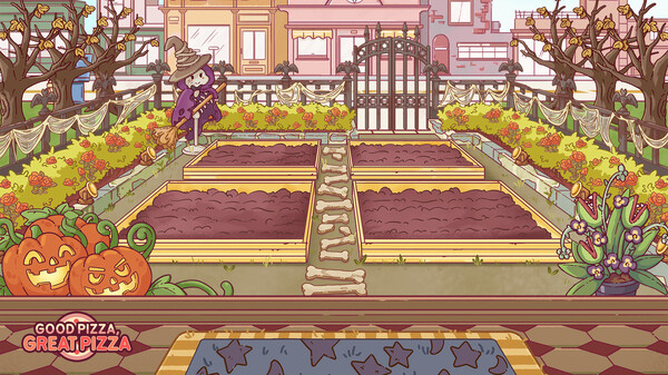 Good Pizza, Great Pizza - Halloween 2021 Garden Set