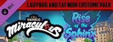 Comprar Miraculous: Rise of the Sphinx Cat Noir and Ladybug Costume Pack