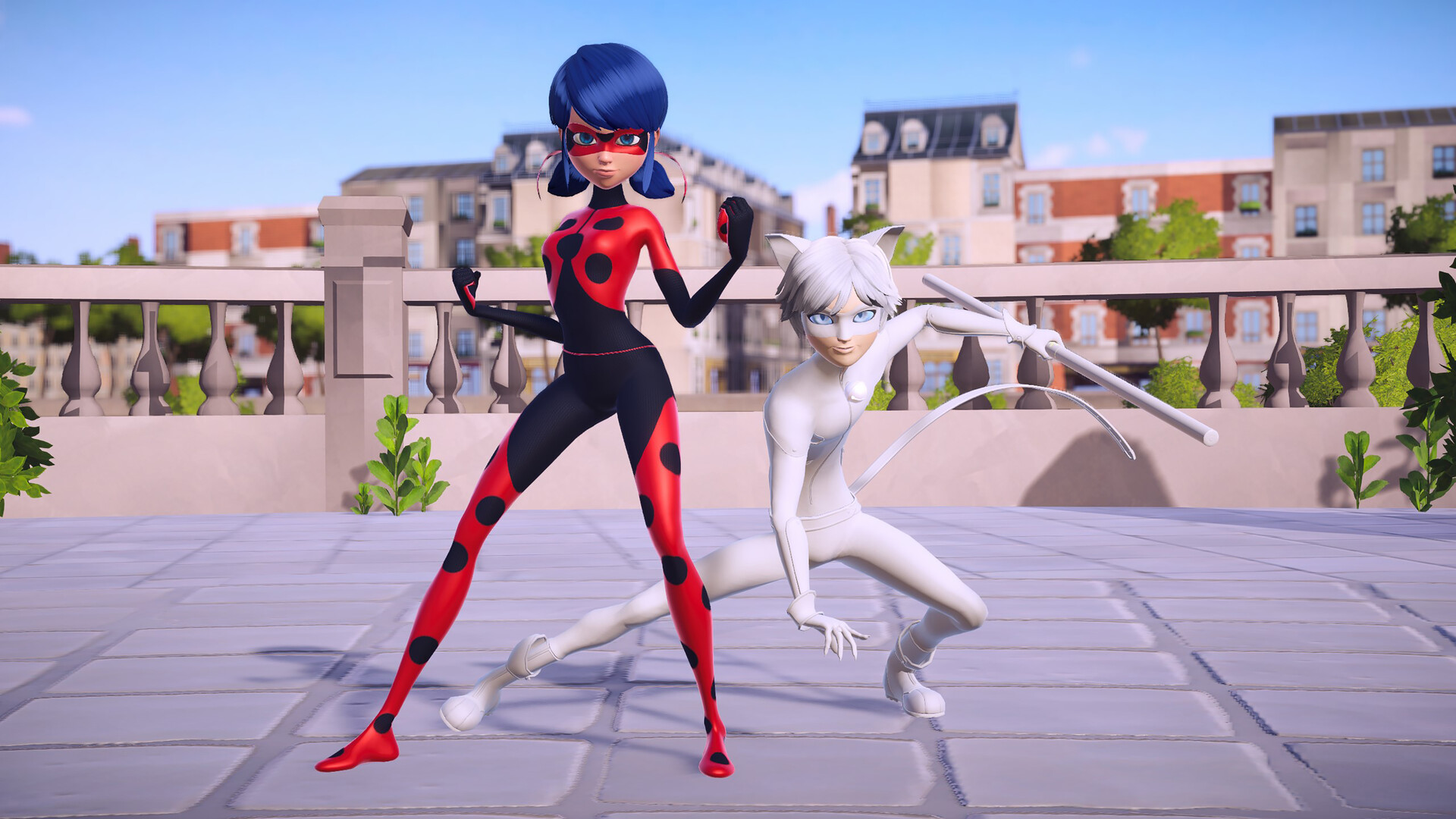 Comprar Miraculous: Rise of the Sphinx Cat Noir and Ladybug Costume Pack