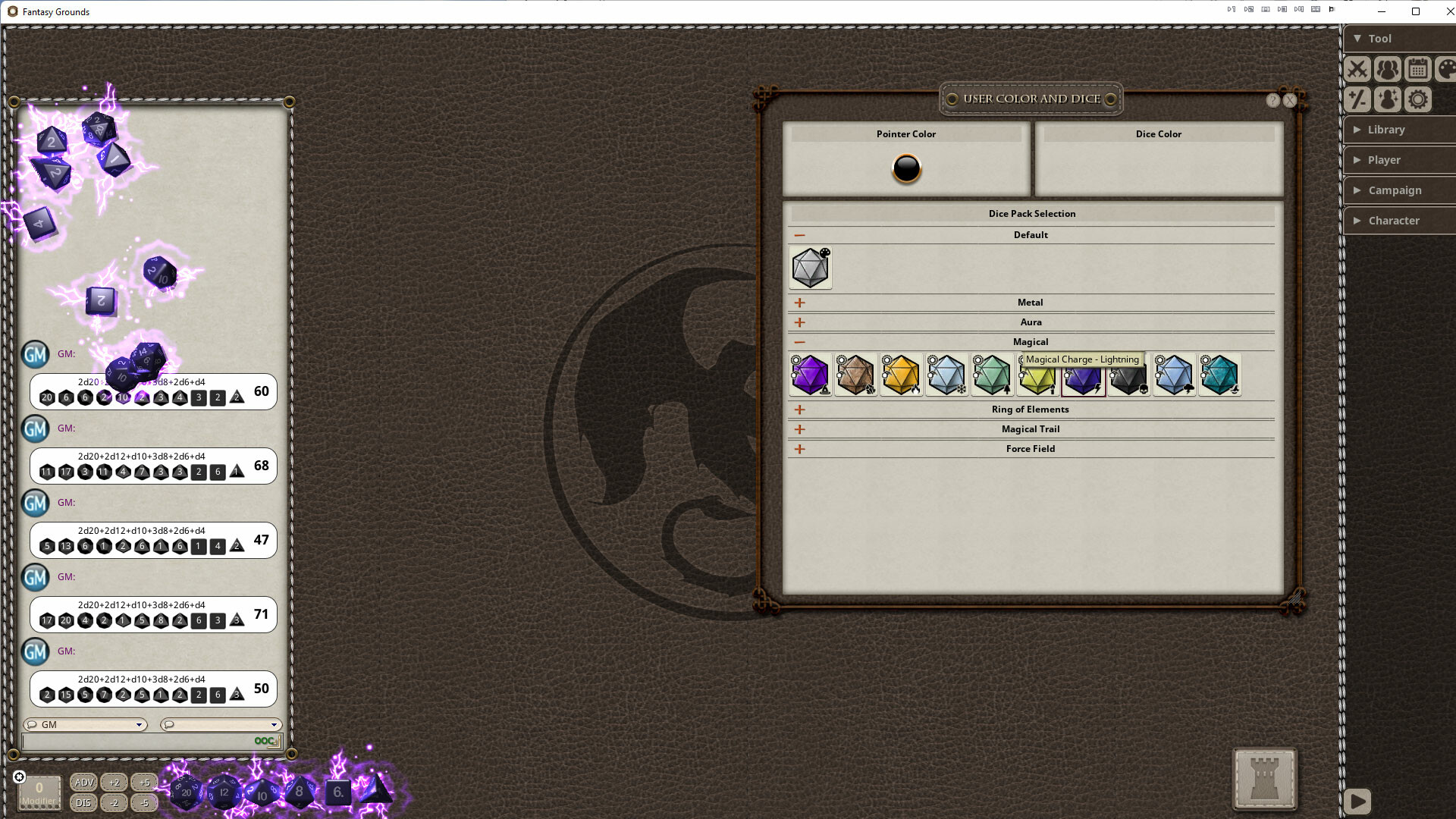 Fantasy Grounds - Magical Dice Pack screenshot thumbnail screenshot 9