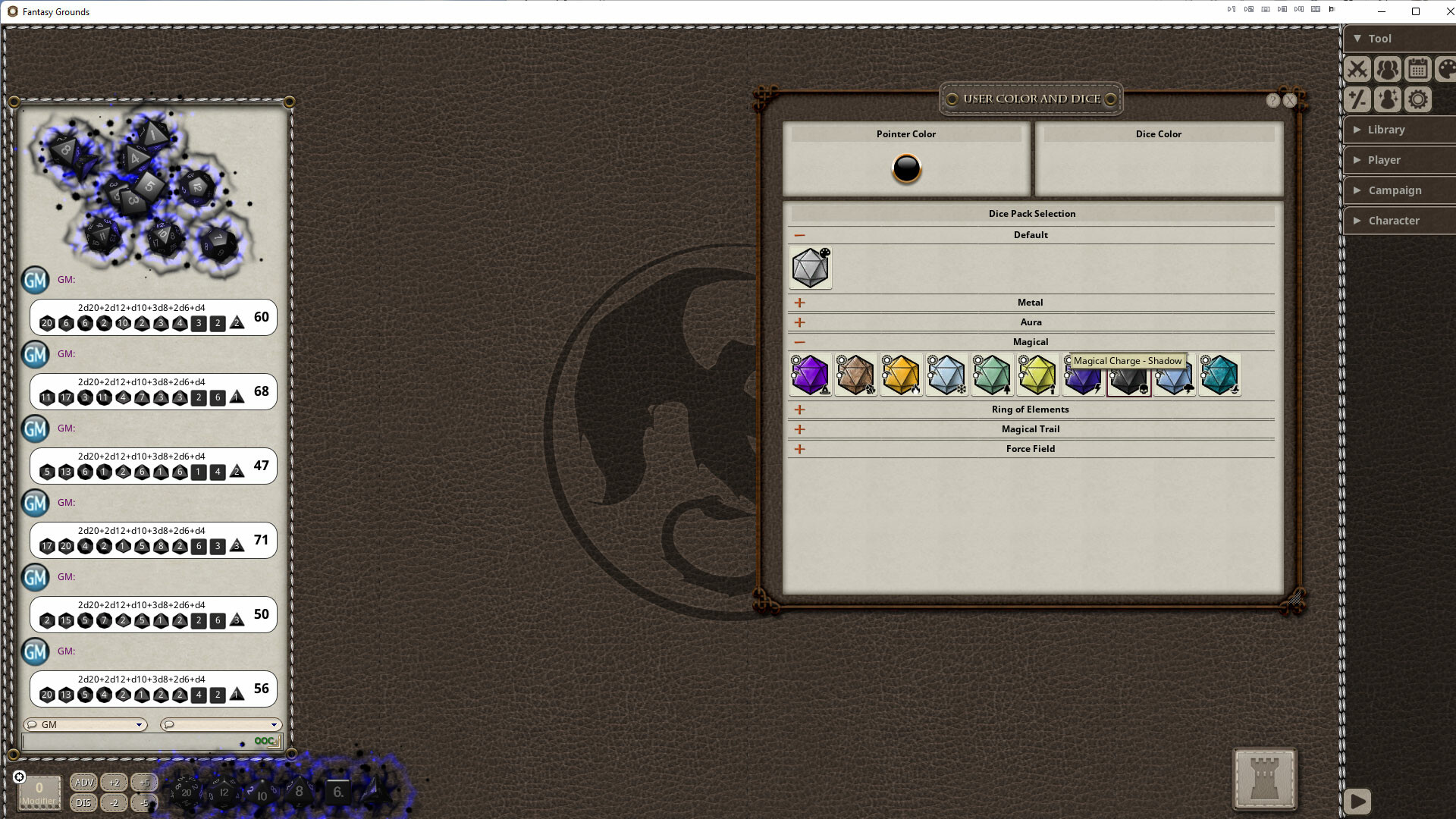 Fantasy Grounds - Magical Dice Pack screenshot thumbnail screenshot 8