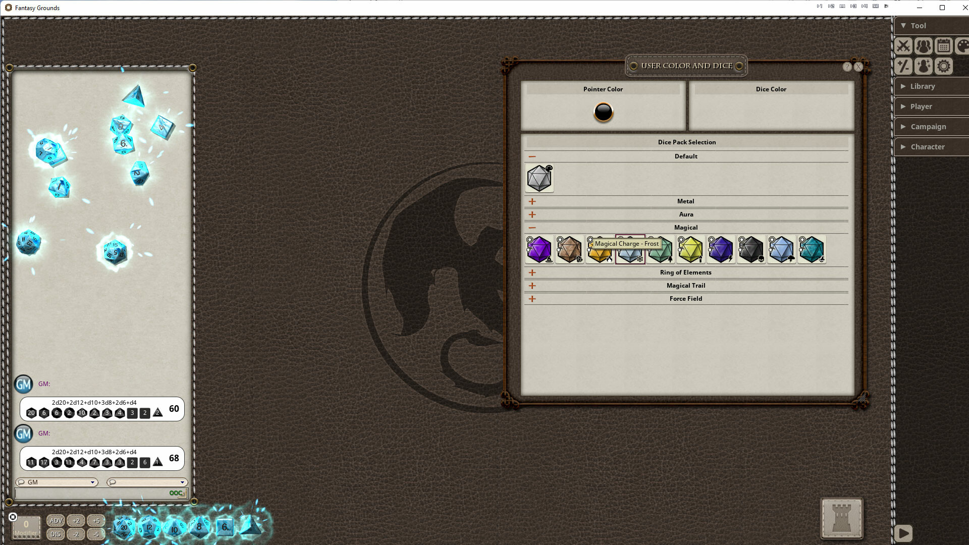 Fantasy Grounds - Magical Dice Pack screenshot thumbnail screenshot 3